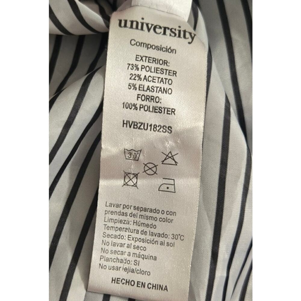 University Outerwear Black Blazer Size Medium Pre Loved - Picture 10 of 14